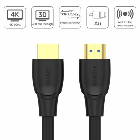 Kabel HDMI High Speed 2.0; 4K; 5M; C11041BK Kabel HDMI High Speed 2.0; 4K; 5M; C11041BK