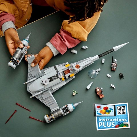 Klocki Star Wars 75325 Myśliwiec N-1 Mandalorianina Klocki Star Wars 75325 Myśliwiec N-1 Mandalorianina