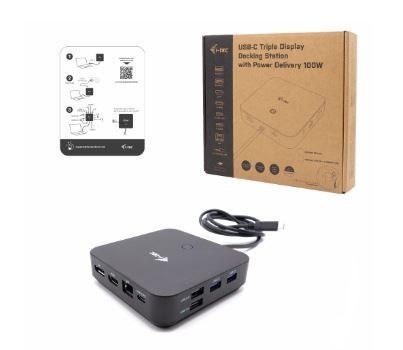 Stacja dokująca USB-C HDMI Dual DP Docking Station Power Delivery 100 W Stacja dokująca USB-C HDMI Dual DP Docking Station Power Delivery 100 W