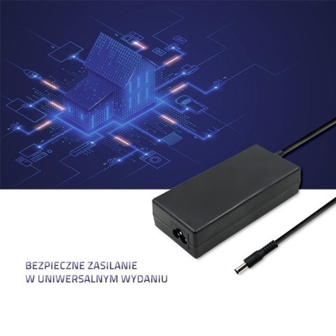 Zasilacz desktopowy 60W | 12V | 5A | 5.5*2.1 + kabel zasilający Zasilacz desktopowy 60W | 12V | 5A | 5.5*2.1 + kabel zasilający