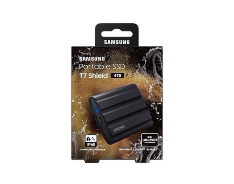 Dysk zewnętrzny SSD Portable SSD T7 Shield USB3.2 czarny Dysk zewnętrzny SSD Portable SSD T7 Shield USB3.2 czarny