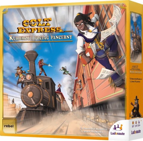 Gra Colt Express Kurierzy i pociąg pancerny Gra Colt Express Kurierzy i pociąg pancerny