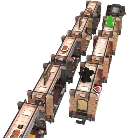 Gra Colt Express Kurierzy i pociąg pancerny Gra Colt Express Kurierzy i pociąg pancerny