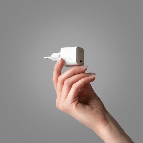 Ładowarka GC PowerGaN 33W PD 3.0 QC 3.0 USB-C biała Ładowarka GC PowerGaN 33W PD 3.0 QC 3.0 USB-C biała