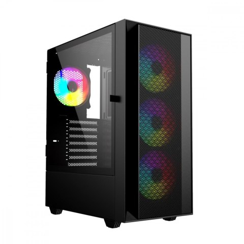 Obudowa Midi Tower Fornax 4000 ARGB czarna Obudowa Midi Tower Fornax 4000 ARGB czarna
