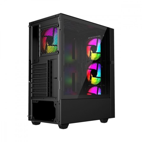Obudowa Midi Tower Fornax 4000 ARGB czarna Obudowa Midi Tower Fornax 4000 ARGB czarna