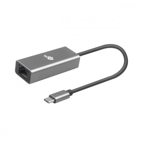 Adapter USB C - RJ45 szary, 10/100/1000 Mb/s Adapter USB C - RJ45 szary, 10/100/1000 Mb/s