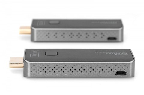 Przedłużacz/Extender HDMI bezprzewodowy 50m 1080p 60Hz FHD 5GHz, audio (zestaw) Przedłużacz/Extender HDMI bezprzewodowy 50m 1080p 60Hz FHD 5GHz, audio (zestaw)
