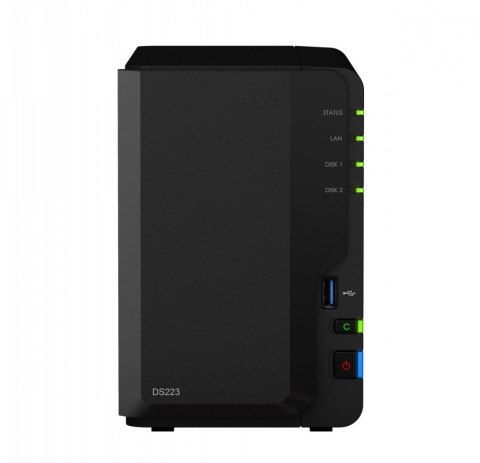 Serwer NAS DS223 2x0HDD 2GB 4x1.7Ghz 1xGbE 3xUSB Serwer NAS DS223 2x0HDD 2GB 4x1.7Ghz 1xGbE 3xUSB