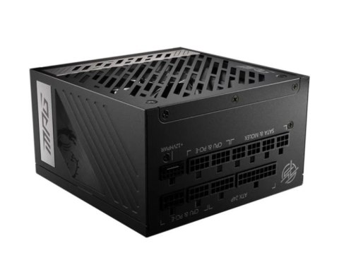 Zasilacz MPG A850G PCIE5 850W 80PLUS GOLD F.MODULAR Zasilacz MPG A850G PCIE5 850W 80PLUS GOLD F.MODULAR