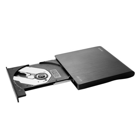 Zewnętrzna nagrywarka typu Slim CD/DVD R/RW, USB-C/USB-A, AK-59 Zewnętrzna nagrywarka typu Slim CD/DVD R/RW, USB-C/USB-A, AK-59