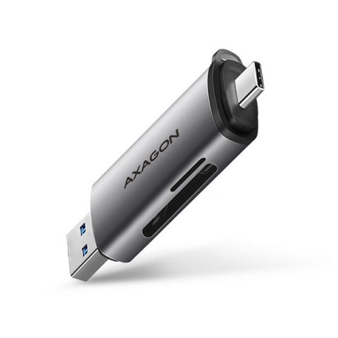 CRE-SAC Czytnik kart zewnętrzny USB3.2 Gen 1 Type-C + Type-A SD/microSD CRE-SAC Czytnik kart zewnętrzny USB3.2 Gen 1 Type-C + Type-A SD/microSD
