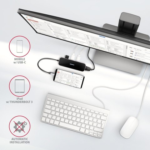 HMC-6H4A Wieloportowy hub 4x USB-A + HDMI, USB-C 3.2 Gen 1, PD 100W, 20cm USB-C kabel HMC-6H4A Wieloportowy hub 4x USB-A + HDMI, USB-C 3.2 Gen 1, PD 100W, 20cm USB-C kabel