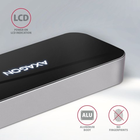 HMC-6H4A Wieloportowy hub 4x USB-A + HDMI, USB-C 3.2 Gen 1, PD 100W, 20cm USB-C kabel HMC-6H4A Wieloportowy hub 4x USB-A + HDMI, USB-C 3.2 Gen 1, PD 100W, 20cm USB-C kabel