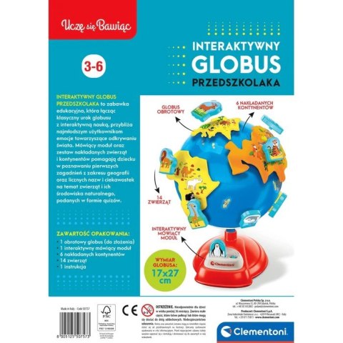Interaktywny Globus Przedszkolaka Interaktywny Globus Przedszkolaka