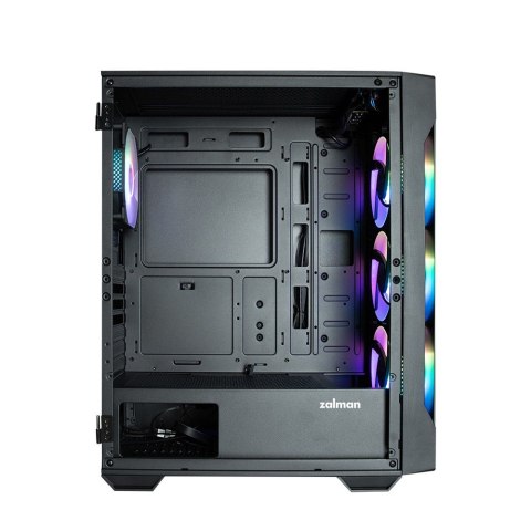 Obudowa I3 Neo TG Mid Tower RGB 4xwentylator, czarna Obudowa I3 Neo TG Mid Tower RGB 4xwentylator, czarna