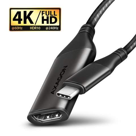 RVC-HI2M Adapter USB-C -> HDMI 2.0 4K/60Hz Aluminum, 25cm kabel RVC-HI2M Adapter USB-C -> HDMI 2.0 4K/60Hz Aluminum, 25cm kabel