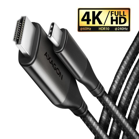 RVC-HI2MC Adapter USB-C -> HDMI 2.0 4K/60Hz Aluminum, 1.8m kabel RVC-HI2MC Adapter USB-C -> HDMI 2.0 4K/60Hz Aluminum, 1.8m kabel