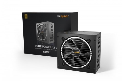 Zasilacz Pure Power 12 M 650W ATX 3.0 GOLD Zasilacz Pure Power 12 M 650W ATX 3.0 GOLD