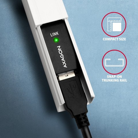 ADR-220 USB 2.0 A-M -> A-F aktywny kabel przedłużacz/wzmacniacz 20m ADR-220 USB 2.0 A-M -> A-F aktywny kabel przedłużacz/wzmacniacz 20m