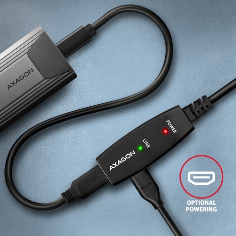 ADR-310 USB 3.0 A-M -> A-F aktywny kabel przedłużacz/wzmacniacz 10m ADR-310 USB 3.0 A-M -> A-F aktywny kabel przedłużacz/wzmacniacz 10m