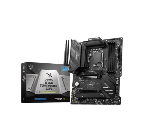 Płyta główna MAG B760 TOMAHAWK WIFI s1700 4DDR5 DP/HDMI ATX Płyta główna MAG B760 TOMAHAWK WIFI s1700 4DDR5 DP/HDMI ATX