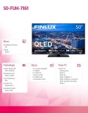 Telewizor QLED 50 cali 50-FUH-7161