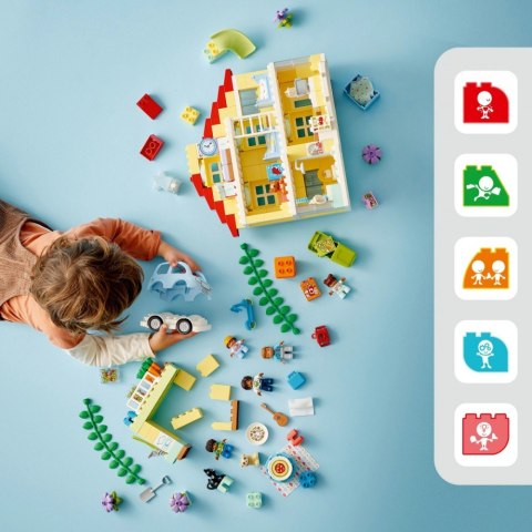 Klocki DUPLO 10994 Dom rodzinny 3 w 1 Klocki DUPLO 10994 Dom rodzinny 3 w 1