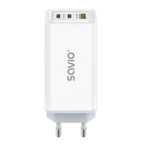 Ładowarka sieciowa USB GaN 65W, Quick Charge 4.0, Power Delivery 3.0, LA-07 Ładowarka sieciowa USB GaN 65W, Quick Charge 4.0, Power Delivery 3.0, LA-07