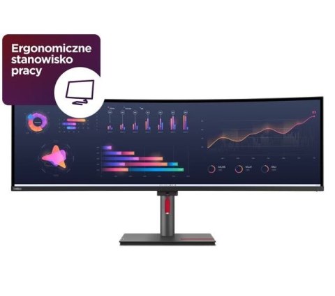 Monitor 49.0 cali ThinkVision P49w-30 WLED 63DBRAT1EU Monitor 49.0 cali ThinkVision P49w-30 WLED 63DBRAT1EU