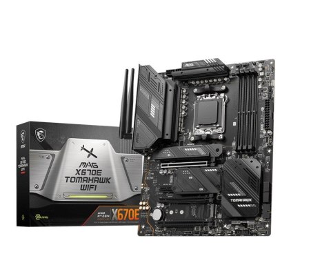Płyta główna MAG X670E TOMAHAWK WIFI AM5 4DDR5 HDMI/DP ATX Płyta główna MAG X670E TOMAHAWK WIFI AM5 4DDR5 HDMI/DP ATX