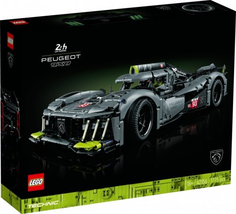 Technic 42156 PEUGEOT 9X8 24H Le Mans Hybrid Hypercar Technic 42156 PEUGEOT 9X8 24H Le Mans Hybrid Hypercar