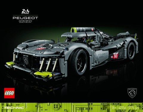 Technic 42156 PEUGEOT 9X8 24H Le Mans Hybrid Hypercar Technic 42156 PEUGEOT 9X8 24H Le Mans Hybrid Hypercar