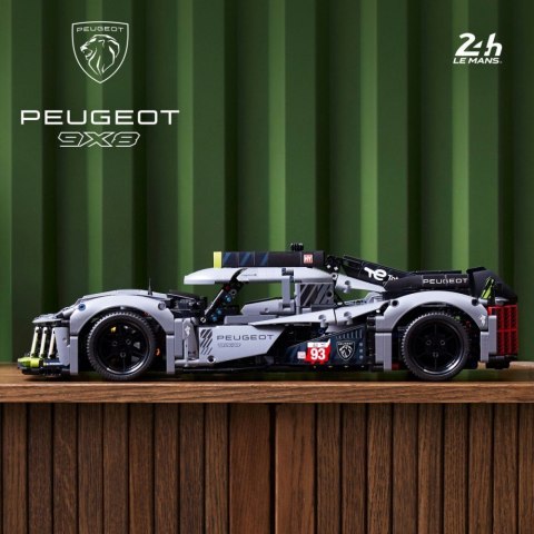 Technic 42156 PEUGEOT 9X8 24H Le Mans Hybrid Hypercar Technic 42156 PEUGEOT 9X8 24H Le Mans Hybrid Hypercar