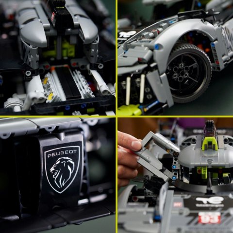 Technic 42156 PEUGEOT 9X8 24H Le Mans Hybrid Hypercar Technic 42156 PEUGEOT 9X8 24H Le Mans Hybrid Hypercar