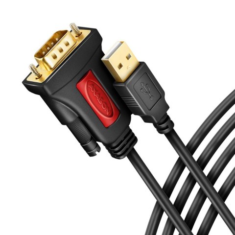 ADS-1PSN Adapter USB 2.0 > RS-232 Port szeregowy, 1.5m kabel, chip Prolific ADS-1PSN Adapter USB 2.0 > RS-232 Port szeregowy, 1.5m kabel, chip Prolific