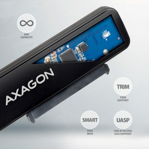 ADSA-FP2A Adapter USB-A 5Gbps SATA 6G 2.5" HDD/SSD FASTPort2 ADSA-FP2A Adapter USB-A 5Gbps SATA 6G 2.5" HDD/SSD FASTPort2