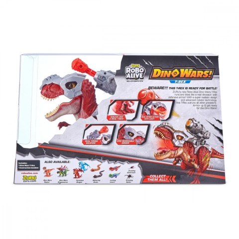 Figurka interaktywna Robo Alive Dino Wars T-Rex Figurka interaktywna Robo Alive Dino Wars T-Rex