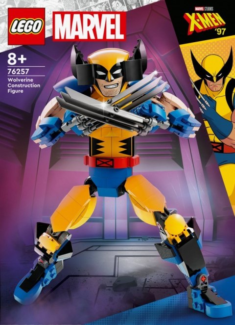 Klocki Super Heroes 76257 Marvel Figurka Wolverinea do zbudowania Klocki Super Heroes 76257 Marvel Figurka Wolverinea do zbudowania