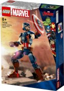 Klocki Super Heroes 76258 Marvel Figurka Kapitana Ameryki do zbudowania