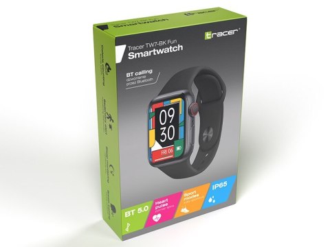 Smartwatch TW7-BK FUN czarny Smartwatch TW7-BK FUN czarny