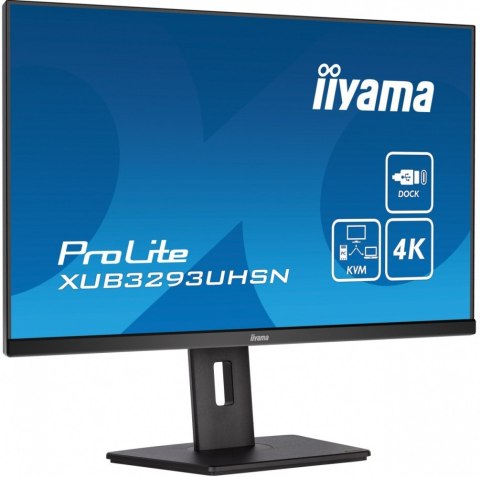 Monitor ProLite XUB3293UHSN 31.5 cala XUB3293UHSN-B5 IPS,4K,USB-C DOCK,KVM,SLIM,2x3W,RJ45 Monitor ProLite XUB3293UHSN 31.5 cala XUB3293UHSN-B5 IPS,4K,USB-C DOCK,KVM,SLIM,2x3W,RJ45
