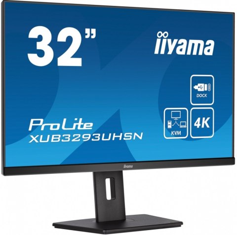 Monitor ProLite XUB3293UHSN 31.5 cala XUB3293UHSN-B5 IPS,4K,USB-C DOCK,KVM,SLIM,2x3W,RJ45 Monitor ProLite XUB3293UHSN 31.5 cala XUB3293UHSN-B5 IPS,4K,USB-C DOCK,KVM,SLIM,2x3W,RJ45