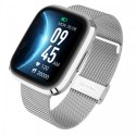 Smartwatch GRC Style Srebrny stalowy