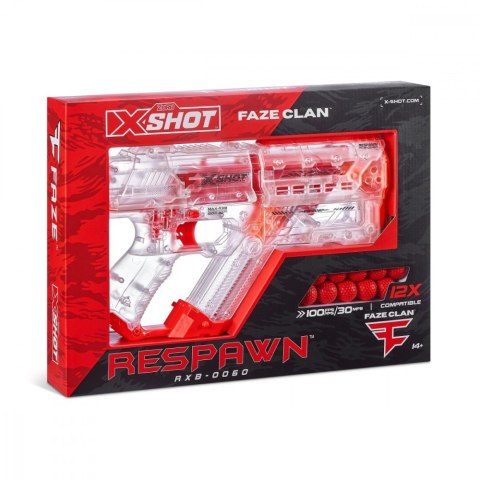 Wyrzutnia FaZe Respawn Round 12 kulek Wyrzutnia FaZe Respawn Round 12 kulek