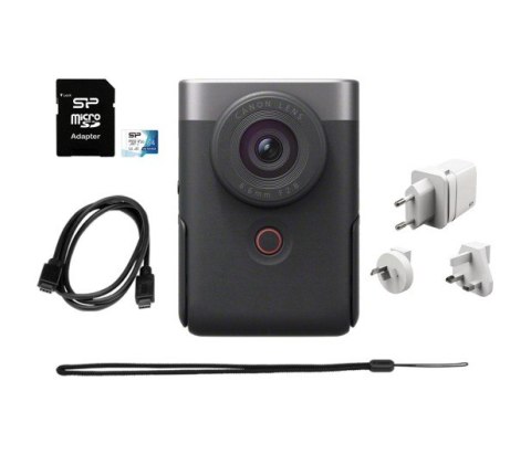 Zaawansowany zestaw do vlogowania PowerShot V10 Vlogging srebrny 5946C009 Zaawansowany zestaw do vlogowania PowerShot V10 Vlogging srebrny 5946C009