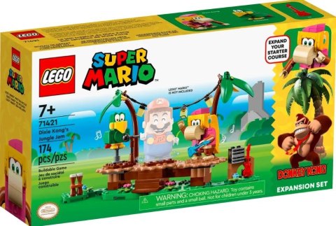 Klocki Super Mario 71421 Dżunglowy koncert Dixie Kong Klocki Super Mario 71421 Dżunglowy koncert Dixie Kong