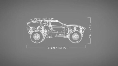 Klocki Technic 42160 Audi RS Q e-tron Klocki Technic 42160 Audi RS Q e-tron