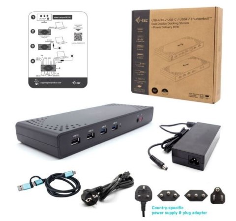 Stacja dokująca USB 3.0 / USB-C / Thunderbolt 2x HDMI + Power Delivery 100W Stacja dokująca USB 3.0 / USB-C / Thunderbolt 2x HDMI + Power Delivery 100W