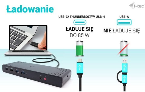 Stacja dokująca USB 3.0 / USB-C / Thunderbolt 2x HDMI + Power Delivery 100W Stacja dokująca USB 3.0 / USB-C / Thunderbolt 2x HDMI + Power Delivery 100W
